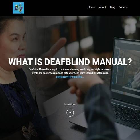 blog for deaf & blind people
